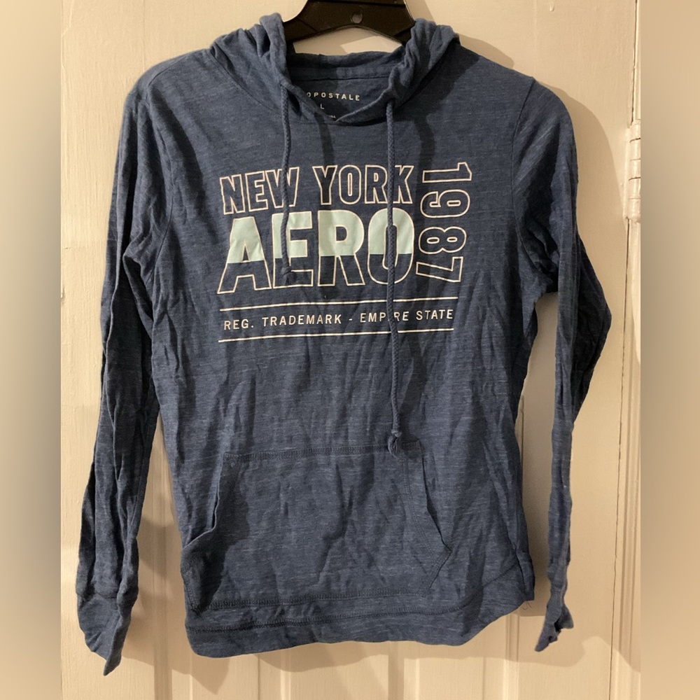 Aeropostale long sleeve top with hood